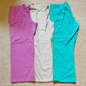 Set of 3 Scrub Pants